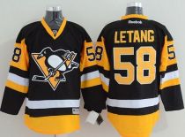 Pittsburgh Penguins -58 Kris Letang Black Alternate Stitched NHL Jersey Pittsburgh Penguins -58 Kris Letang Black Alternate Stitched NHL Jersey