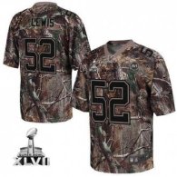 Nike Ravens -52 Ray Lewis Camo Super Bowl XLVII Stitched NFL Realtree Elite Jersey