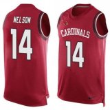 Nike Arizona Cardinals -14 JJ Nelson Red Team Color Men's Stitched NFL Limited Tank Top Jersey