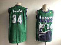 Milwaukee Bucks #34 Allen NBA Jersey