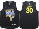 Golden State Warriors -30 Stephen Curry Black 2015 NBA Finals Champions Stitched NBA Jersey