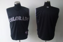 Colorado Rockies Blank Black Vest Style Stitched MLB Jersey Colorado Rockies Blank Black Vest Style Stitched MLB Jersey