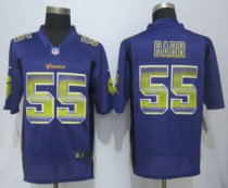 2015 New Nike Minnesota Vikings -55 Anthony Barr Pro Line Purple Fashion Strobe Jersey 2015 New Nike Minnesota Vikings -55 Anthony Barr Pro Line Purple Fashion Strobe Jersey