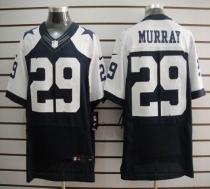 Nike Dallas Cowboys #29 DeMarco Murray Navy Blue Thanksgiving Throwback Men's Stitched NFL Elite Jer