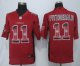 2015 New Nike Arizona Cardicals -11 Larry Fitzgerald Red Strobe Limited Jersey