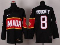 Olympic 2014 CA 8 Drew Doughty Black Stitched NHL Jersey Olympic 2014 CA 8 Drew Doughty Black Stitched NHL Jersey