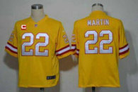 Nike Buccaneers -22 Doug Martin Orange Alternate With C Patch Stitched NFL Game Jersey