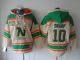 Dallas Stars -10 Patrick Sharp Cream Sawyer Hooded Sweatshirt Stitched NHL Jersey