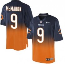 Nike Bears -9 Jim McMahon Navy Blue Orange Stitched NFL Elite Fadeaway Fashion Jersey Nike Bears -9 Jim McMahon Navy Blue Orange Stitched NFL Elite Fadeaway Fashion Jersey