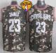 Cleveland Cavaliers -23 LeBron James Camo Stealth Collection The Finals Patch Stitched NBA Jersey