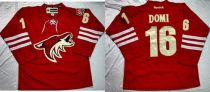 Arizona Coyotes -16 Max Domi Red Home Stitched NHL Jersey Arizona Coyotes -16 Max Domi Red Home Stitched NHL Jersey