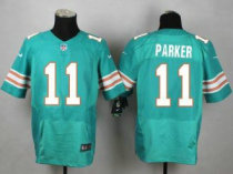 Nike Miami Dolphins -11 DeVante Parker Aqua Green Alternate Stitched NFL Elite Jersey Nike Miami Dolphins -11 DeVante Parker Aqua Green Alternate Stitched NFL Elite Jersey