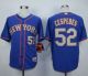 New York Mets -52 Yoenis Cespedes Blue Grey NO  Alternate Road Cool Base Stitched MLB Jersey