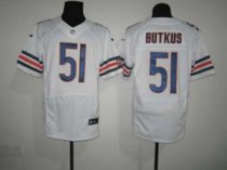 Nike Bears -51 Dick Butkus White Stitched NFL Elite Jersey Nike Bears -51 Dick Butkus White Stitched NFL Elite Jersey