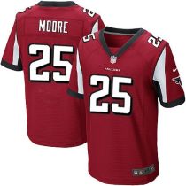 Nike Falcons -25 William Moore Red Team Color Men's Stitched NFL Elite Jersey Nike Falcons -25 William Moore Red Team Color Men's Stitched NFL Elite Jersey