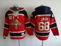 Florida Panthers -68 Jaromir Jagr Red Sawyer Hooded Sweatshirt Stitched NHL Jersey Florida Panthers -68 Jaromir Jagr Red Sawyer Hooded Sweatshirt Stitched NHL Jersey