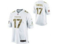 NEW Miami Dolphins -17 Ryan Tannehill White Jerseys(game USA)