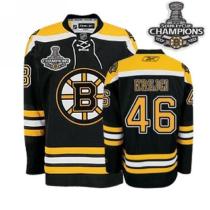 Boston Bruins 2011 Stanley Cup Champions Patch -46 David Krejci Black Stitched NHL Jersey Boston Bruins 2011 Stanley Cup Champions Patch -46 David Krejci Black Stitched NHL Jersey