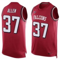 Nike Atlanta Falcons 37 Ricardo Allen Red Team Color Stitched NFL Limited Tank Top Jersey Nike Atlanta Falcons 37 Ricardo Allen Red Team Color Stitched NFL Limited Tank Top Jersey