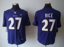 Nike Ravens -27 Ray Rice Purple Team Color With Art Patch Stitched NFL Limited Jersey Nike Ravens -27 Ray Rice Purple Team Color With Art Patch Stitched NFL Limited Jersey
