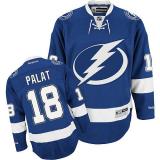 Tampa Bay Lightning -18 Ondrej Palat Blue Stitched NHL Jersey