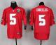 Nike Jacksonville Jaguars #5 Blake Bortles Red With 20TH Season Patch Men's Stitched NFL Elite QB Pr