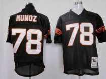 Mitchell And Ness Bengals -78 Anthony Munoz Black Throwback Stitched NFL Jersey Mitchell And Ness Bengals -78 Anthony Munoz Black Throwback Stitched NFL Jersey