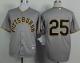 Pittsburgh Pirates #25 Gregory Polanco Grey 1953 Turn Back The Clock Stitched MLB Jersey