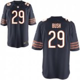 Nike Bears -29 Michael Bush Navy Blue Team Color Stitched NFL Elite Jersey