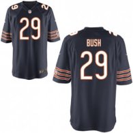 Nike Bears -29 Michael Bush Navy Blue Team Color Stitched NFL Elite Jersey