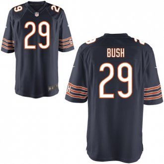 Nike Bears -29 Michael Bush Navy Blue Team Color Stitched NFL Elite Jersey