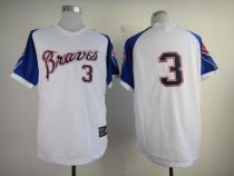 Atlanta Braves #3 Dale Murphy White 1974 Throwback Stitched MLB Jersey Atlanta Braves #3 Dale Murphy White 1974 Throwback Stitched MLB Jersey