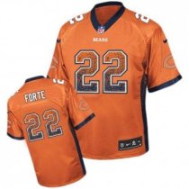 Nike Bears -22 Matt Forte Orange Alternate Stitched NFL Elite Drift Fashion Jersey Nike Bears -22 Matt Forte Orange Alternate Stitched NFL Elite Drift Fashion Jersey