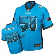 Nike Carolina Panthers -58 Thomas Davis Sr Blue Alternate Stitched NFL Elite Drift Fashion Jersey Nike Carolina Panthers -58 Thomas Davis Sr Blue Alternate Stitched NFL Elite Drift Fashion Jersey
