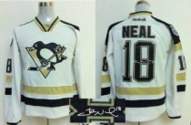 NHL Pittsburgh Penguins -18 James Neal White 2014 Stadium Series Autographed Stitched Jersey NHL Pittsburgh Penguins -18 James Neal White 2014 Stadium Series Autographed Stitched Jersey