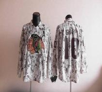 Chicago Blackhawks -10 Patrick Sharp Camouflage Stitched NHL Jersey