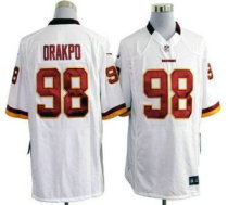 Nike Redskins -98 Brian Orakpo White Stitched NFL Game Jersey Nike Redskins -98 Brian Orakpo White Stitched NFL Game Jersey