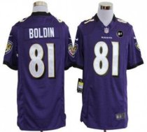 Nike Ravens -81 Anquan Boldin Purple Team Color With Art Patch Men Stitched NFL Game Jersey Nike Ravens -81 Anquan Boldin Purple Team Color With Art Patch Men Stitched NFL Game Jersey