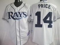 Tampa Bay Rays #14 David Price Grey Cool Base Stitched MLB Jersey Tampa Bay Rays #14 David Price Grey Cool Base Stitched MLB Jersey