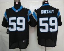 Nike Carolina Panthers -59 Luke Kuechly Black Team Color Stitched NFL Elite Jersey Nike Carolina Panthers -59 Luke Kuechly Black Team Color Stitched NFL Elite Jersey