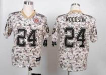 Nike Oakland Raiders #24 Charles Woodson Camo Men's Stitched NFL Elite USMC Jersey Nike Oakland Raiders #24 Charles Woodson Camo Men's Stitched NFL Elite USMC Jersey