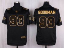 Nike Atlanta Falcons 93 Malliciah Goodman Black Stitched NFL Elite Pro Line Gold Collection Jersey Nike Atlanta Falcons 93 Malliciah Goodman Black Stitched NFL Elite Pro Line Gold Collection Jersey