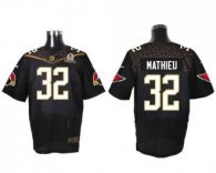 Nike Arizona Cardinals -32 Tyrann Mathieu Black 2016 Pro Bowl Men's Stitched NFL Elite Jersey