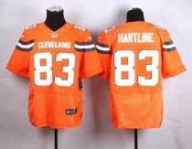 Nike Cleveland Browns -83 Brian Hartline Orange Alternate Stitched NFL New Elite jersey Nike Cleveland Browns -83 Brian Hartline Orange Alternate Stitched NFL New Elite jersey