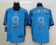 2013 New Nike Detroit Lions 9 Stafford Drift Fashion Blue Elite Jerseys