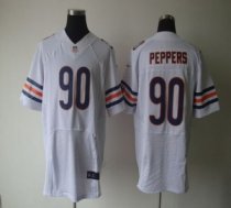 Nike Bears -90 Julius Peppers White Stitched NFL Elite Jersey Nike Bears -90 Julius Peppers White Stitched NFL Elite Jersey