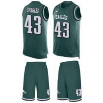 Eagles -43 Darren Sproles Midnight Green Team Color Stitched NFL Limited Tank Top Suit Jersey Eagles -43 Darren Sproles Midnight Green Team Color Stitched NFL Limited Tank Top Suit Jersey
