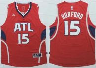 Revolution 30 Atlanta Hawks -15 Al Horford Red Stitched NBA Jersey