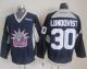 New York Rangers -30 Henrik Lundqvist Navy Blue Statue of Liberty Practice Stitched NHL Jersey