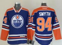 Edmonton Oilers -94 Ryan Smyth Ligtht Blue Stitched NHL Jersey Edmonton Oilers -94 Ryan Smyth Ligtht Blue Stitched NHL Jersey